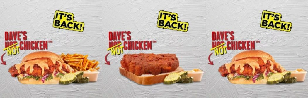 Dave's NOT Chicken cauliflower sliders